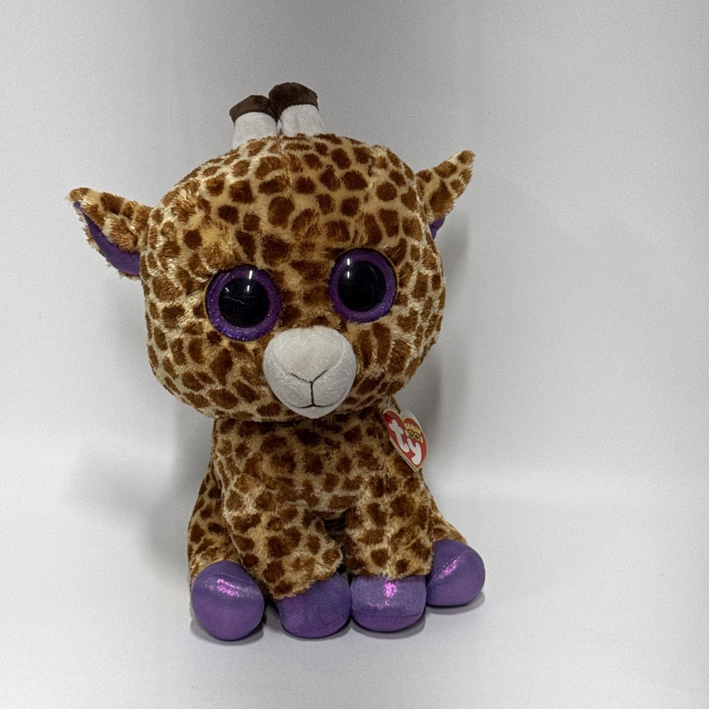 Ty Beanie Boos 16" Jumbo X Large Safari Giraffe  (Retired) Rare